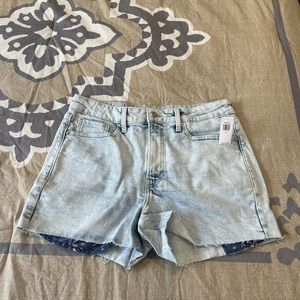 NWT! High Rise Denim Shorts